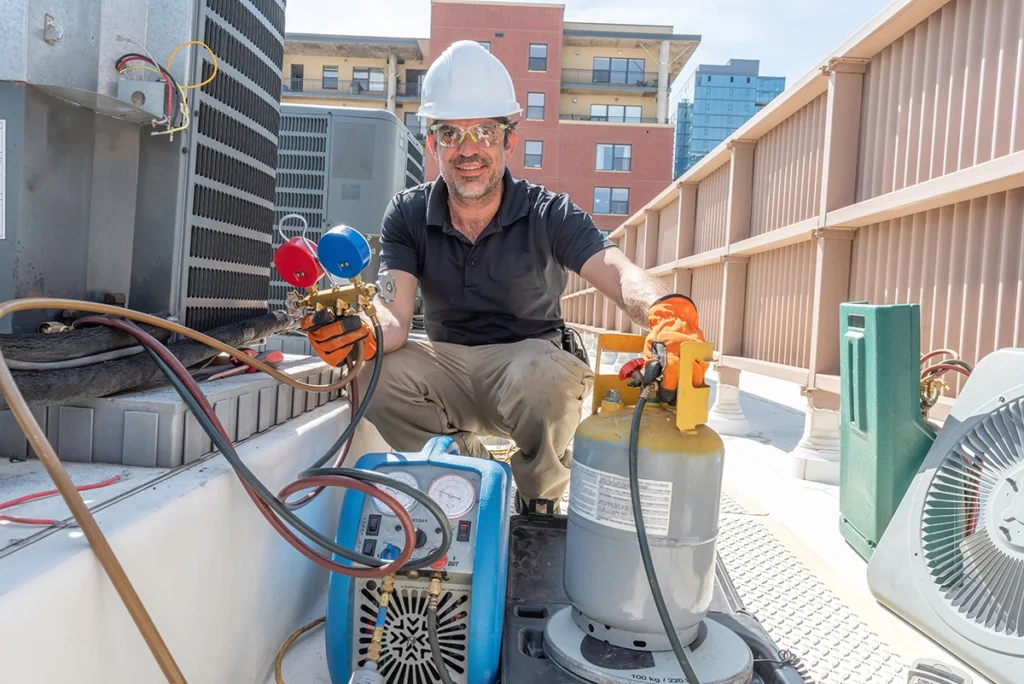 refrigerant recovery machine
