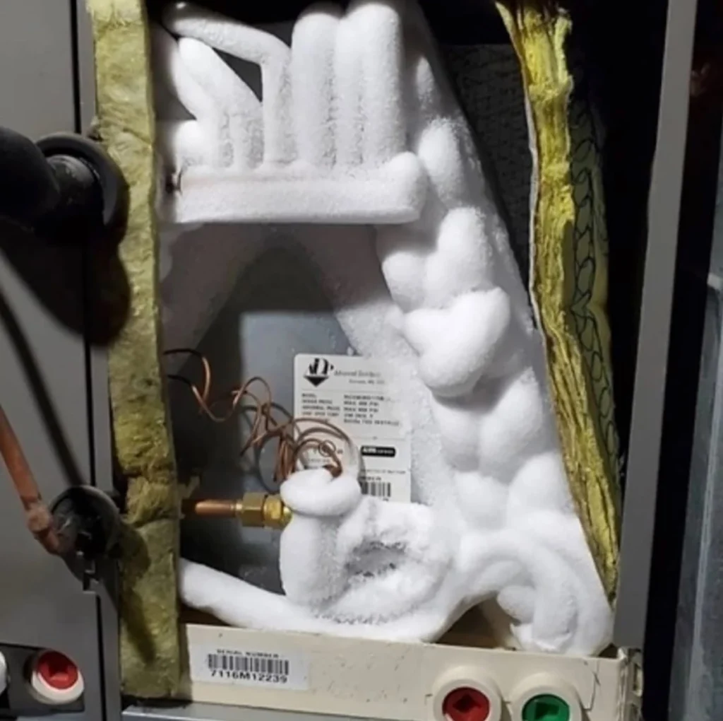 ac freezing up