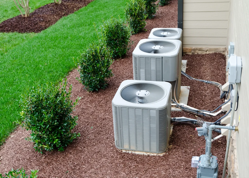 Air conditioner outdoor unit fan not spinning in Van TX